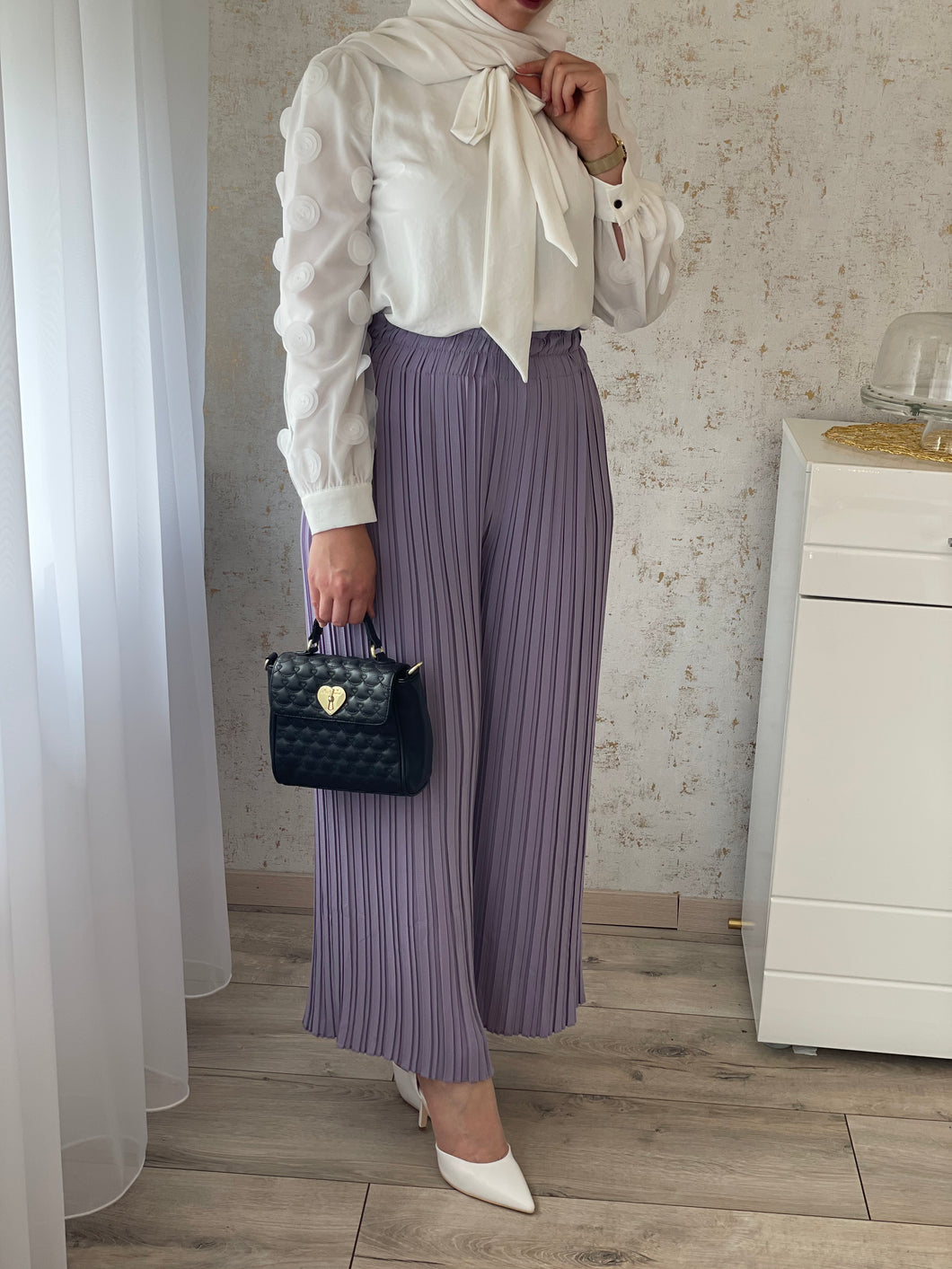 Plissierte trouser