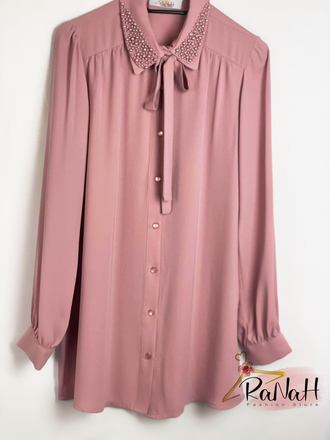 Pearl Collar Shirt