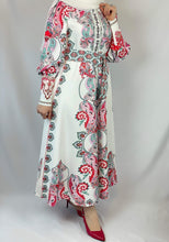 Lade das Bild in den Galerie-Viewer, Royal maxi silky dress
