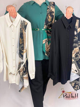 Lade das Bild in den Galerie-Viewer, Shirt with stylish shawl
