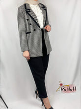 Lade das Bild in den Galerie-Viewer, Karo print tweed Blazer
